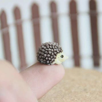 Mini Egel Beeldjes Set (5/10 Stuks) - Sprookjestuin & Miniat, Dieren en Toebehoren