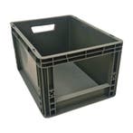 Magazijnbak, 400x300x220 mm, euronorm, grijs kunststof,, Minder dan 50 cm, Ophalen of Verzenden, Minder dan 40 cm, Nieuw