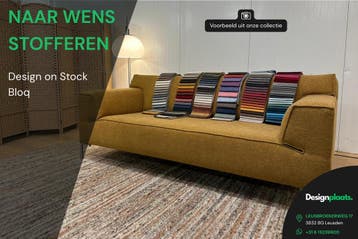Nieuw Gestoffeerde Design on Stock Bloq Bank op maat, Ophalen of Verzenden, Nieuw, Design Bank Bankstel Zetel Design on Stock