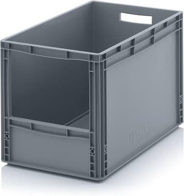 Magazijnbak euronorm 600x400x420mm met grijpopening,, Ophalen of Verzenden