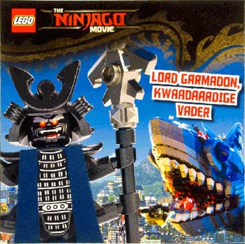 De LEGO Ninjago film - Lord Garmadon, kwaadaardige vader, Verzenden, Gelezen