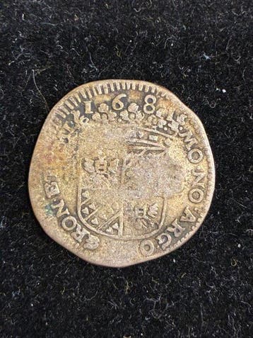 Nederland, Groninger en Ommelanden. 6 Stuivers of