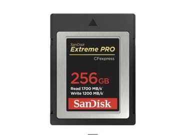 SanDisk 256GB CFexpress Type B 1700MB/s - 1 jaar garantie, Audio, Tv en Foto, Ophalen of Verzenden, Zo goed als nieuw, SanDisk