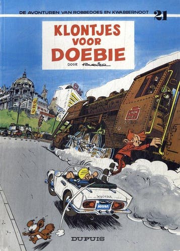 Robbedoes en Kwabbernoot 21 - Fournier, Verzenden, Gelezen