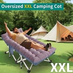 Veldbed - 1 Persoons - Kampeerbed - Stretcher - 200x80 cm -, Verzenden, Zo goed als nieuw