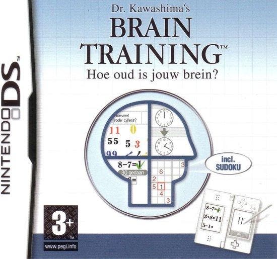 Dr. Kawashimas Brain Training NDS, Spelcomputers en Games, Games | Nintendo DS, Verzenden