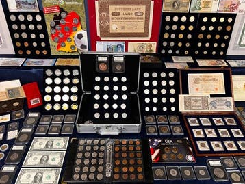 Europa. Large world numismatic collection - incl. Silver and, Postzegels en Munten
