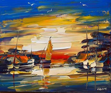 Janusz Kik (1956) - Entrée De La Baie