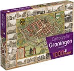 Groningen Cartografie Puzzel (1000 stukjes) | Tuckers Fun, Verzenden, Nieuw