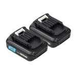 Startset: 2x Makita BL1021B CXT / 197396-9, 123accu huismerk, Verzenden, Nieuw