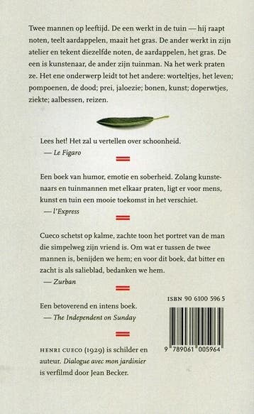 Gesprekken met mijn tuinman 9789061005964 H. Cueco, Verzenden, Gelezen, H. Cueco