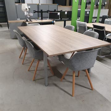 Ahrend vergadertafel met NIEUW blad - 240x120 cm (keuze uit, Ophalen of Verzenden, Nieuw in verpakking