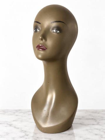 Mannequin - Iconic Italian Female Mannequin Bust –, Antiek en Kunst