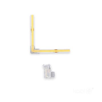 L-Connector voor COB LEDstrip 8mm | IP20 | Klikverbinding..., Ophalen of Verzenden, Nieuw