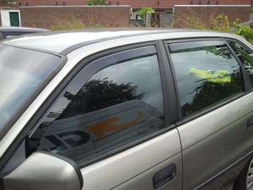 Zijwindschermen pasvorm raamspoilers heko windvangers visors, Ophalen of Verzenden, Nieuw