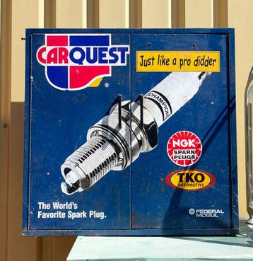 Champion Spark Plug Garagekast - Origineel Vintage, Ophalen, Gebruikt