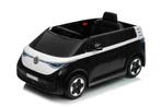 Kinderauto zwart, Volkswagen iD BUZZZ, 12V, RC, 1jr garantie, Ophalen of Verzenden, Nieuw, Afstandsbediening