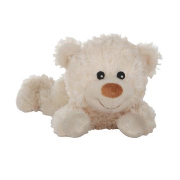 Habibi magnetron knuffel beer - wit - 31 cm - gierstzaad, Verzenden, Nieuw
