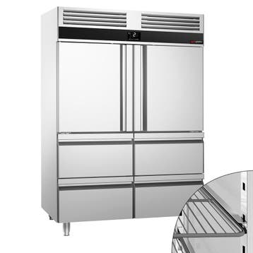 GGM Gastro | Horeca koelkast rvs PREMIUM - GN 2/1 - 1400L -, Verzenden