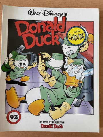 De beste verhalen van Donald Duck 92 Als chirurg - Walt, Verzenden, Gelezen, Walt Disney