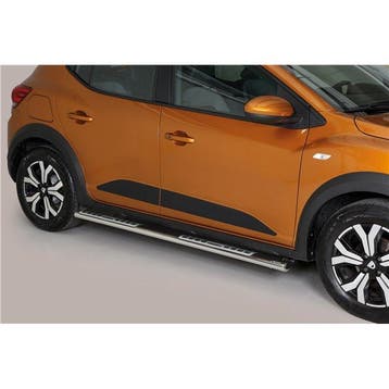 Side Bars | geschikt voor Dacia | Sandero Stepway 21- 5d hat, Auto diversen, Verzenden