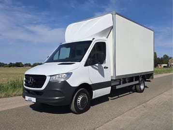 Zakelijke Lease |  Mercedes-Benz Sprinter 515 CDI Bakwagen +, Automaat, Stof, Gebruikt, Wit