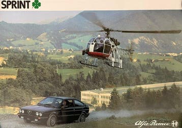 Anonymous - ALFA ROMEO SPRINT - Jaren 1980, Antiek en Kunst