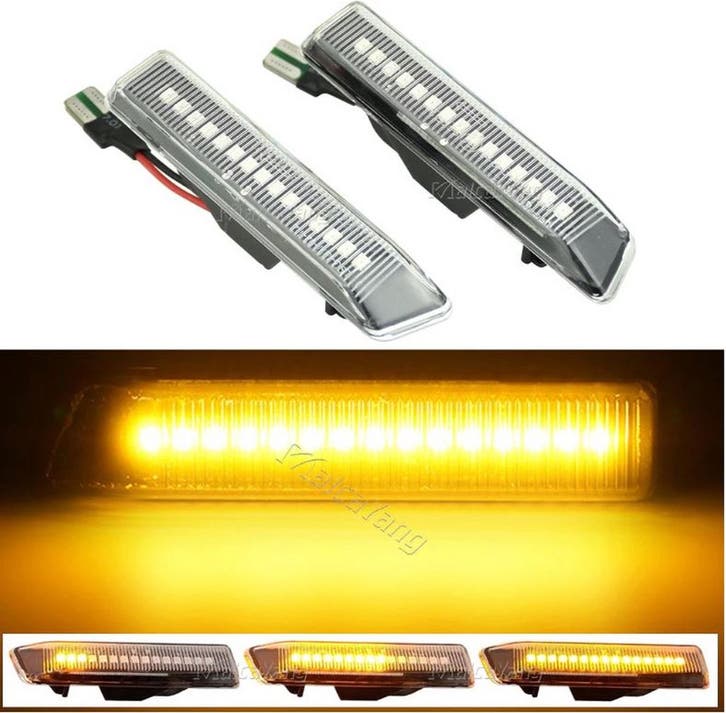Dynamisch knipperlicht WIT BMW E36, X5 en E53, Auto-onderdelen, Verlichting