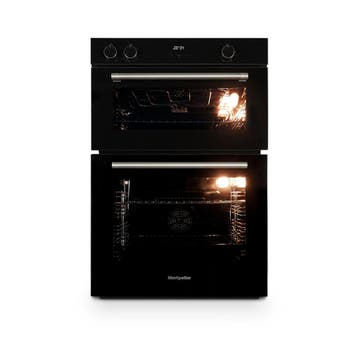 Montpellier Inbouw Dubbele Oven MBIDO90 60cm - Zwart, Ophalen of Verzenden, Nieuw