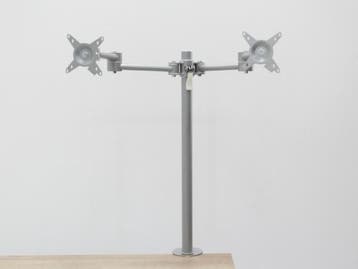 Monitorarm Dataflex - geschikt voor 2 monitoren - aluminium, Computers en Software, Ophalen of Verzenden, Gebruikt