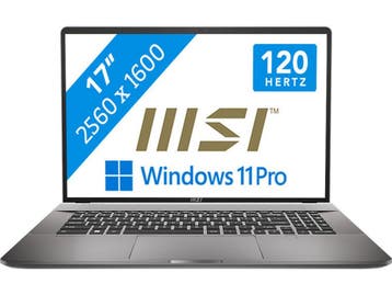 MSI Creator Z17HXStudio A13VFT-015BE AZERTY, Verzenden, Zo goed als nieuw