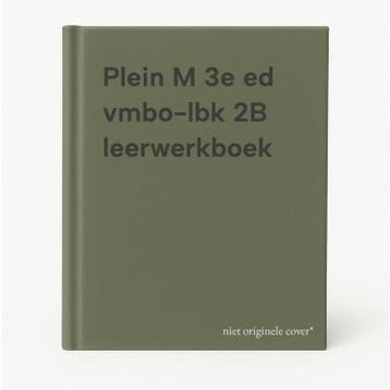 Plein M 3e ed vmbo-lbk 2B leerwerkboek 9789001853372, Verzenden, Gelezen