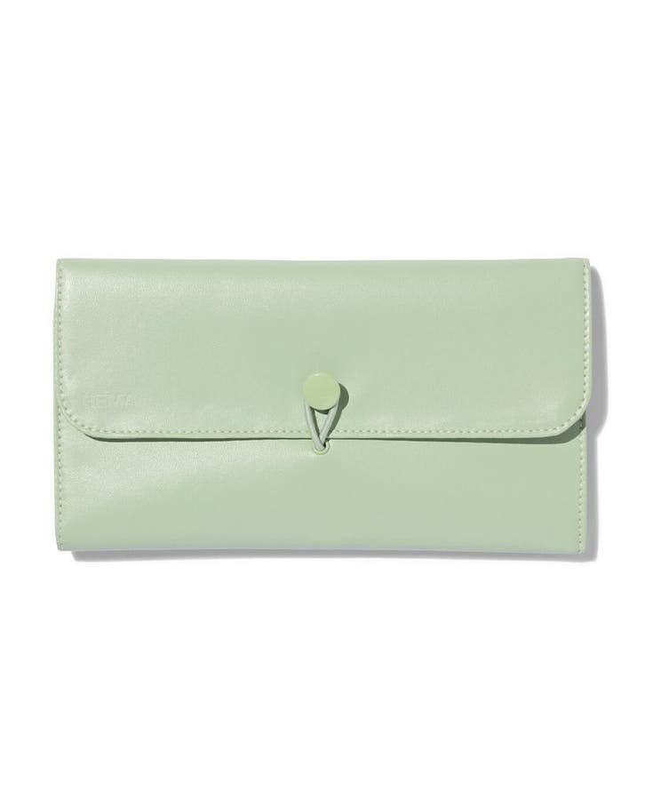 HEMA Make-up kwasten etui groen, Sieraden, Tassen en Uiterlijk, Uiterlijk | Cosmetica en Make-up, Nieuw, Verzenden