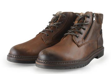 Nelson Veterboots in maat 47 Cognac, Overige kleuren, Verzenden, Boots, Zo goed als nieuw