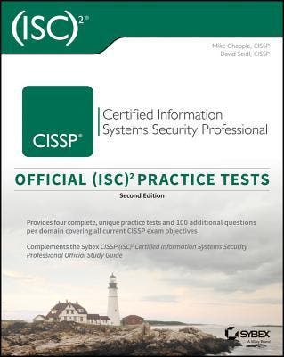 CISSP Official ISC2 Practice Tests 9781119475927, Zo goed als nieuw