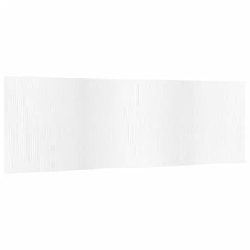Kamerscherm Wit | Bamboe 165x600 | Laatste Stuk!, Ophalen of Verzenden, Zo goed als nieuw