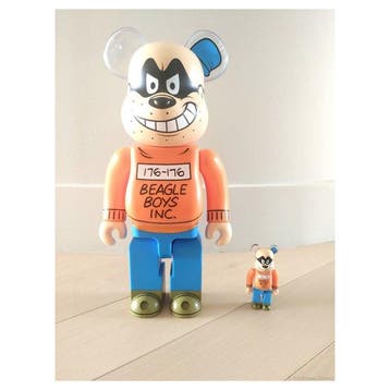 Medicom Toy – BE@RBRICK Beagle Boy (Disney) 400% & 100% –