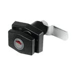 Drukslot serviceluik zwart/wit rechthoekig zonder cilinder (, Ophalen of Verzenden, Nieuw