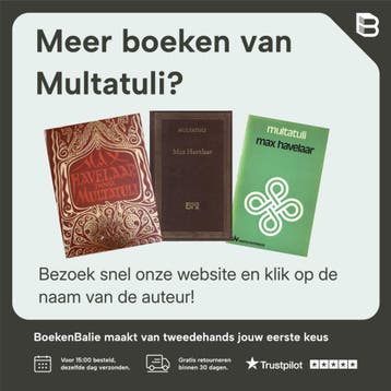 Max Havelaar 8710114001474 Multatuli, Boeken, Verzenden, Gelezen, Multatuli