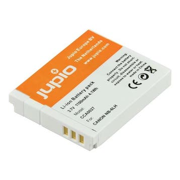 Jupio Canon NB-6LH 1100mAh CCA0027, Verzenden