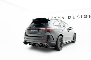 Maxton Diffuser Splitter Mercedes-AMG GLC 43 X254 - Rood en, Verzenden