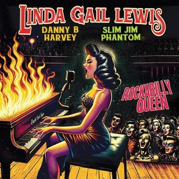 lp nieuw - linda gail lewis - ROCKABILLY QUEEN (PINK) (ni..., Verzenden, Zo goed als nieuw, Overige formaten