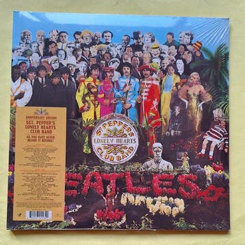Beatles - 2lp 50th Anniversary edition 2017 of Sgt. Peppers, Cd's en Dvd's, Nieuw in verpakking