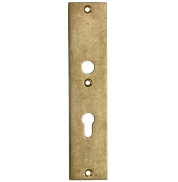 SKG3 rechthoekig schild PC92 binnen messing antiek, Verzenden, Nieuw