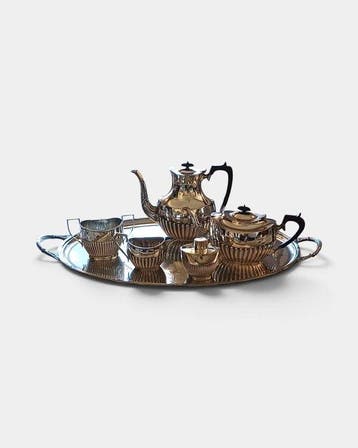 Philip Ashberry & Sons - Koffie- en theeservies (6) -