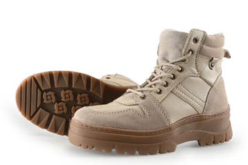 Cafe Moda Veterboots in maat 38 Beige, Kleding | Dames, Schoenen, Verzenden, Beige, Cafe Moda, Overige typen