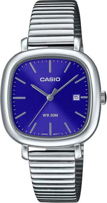 Casio Casio Collection LTP-B166D-2AVEF Horloge - Staal -, Verzenden, Nieuw