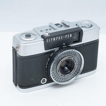 Olympus PEN EE-3 (D.Zuiko 28mm f/3.5) Analoge camera, Nieuw
