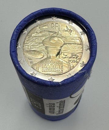 Frankrijk. 2 Euro 2026 Marine Française (25 monnaies) en