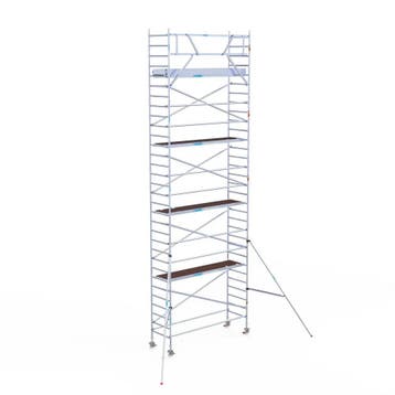 Rolsteiger Original 90x305 10,2m werkhoogte tegen de gevel, Verzenden, Nieuw, Rolsteiger of Kamersteiger, 5 meter of hoger